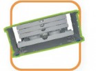 4 trays rack mount optic fiber distribution box / frame