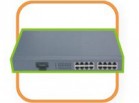 15 Port 10/100Base-Tx + 1 Port 10/100Base-Fx optical fiber ethernet switch