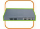 14 Port 10/100Base-Tx + 2 Port 10/100Base-Fx optical fiber ethernet switch