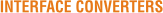 Interface converters