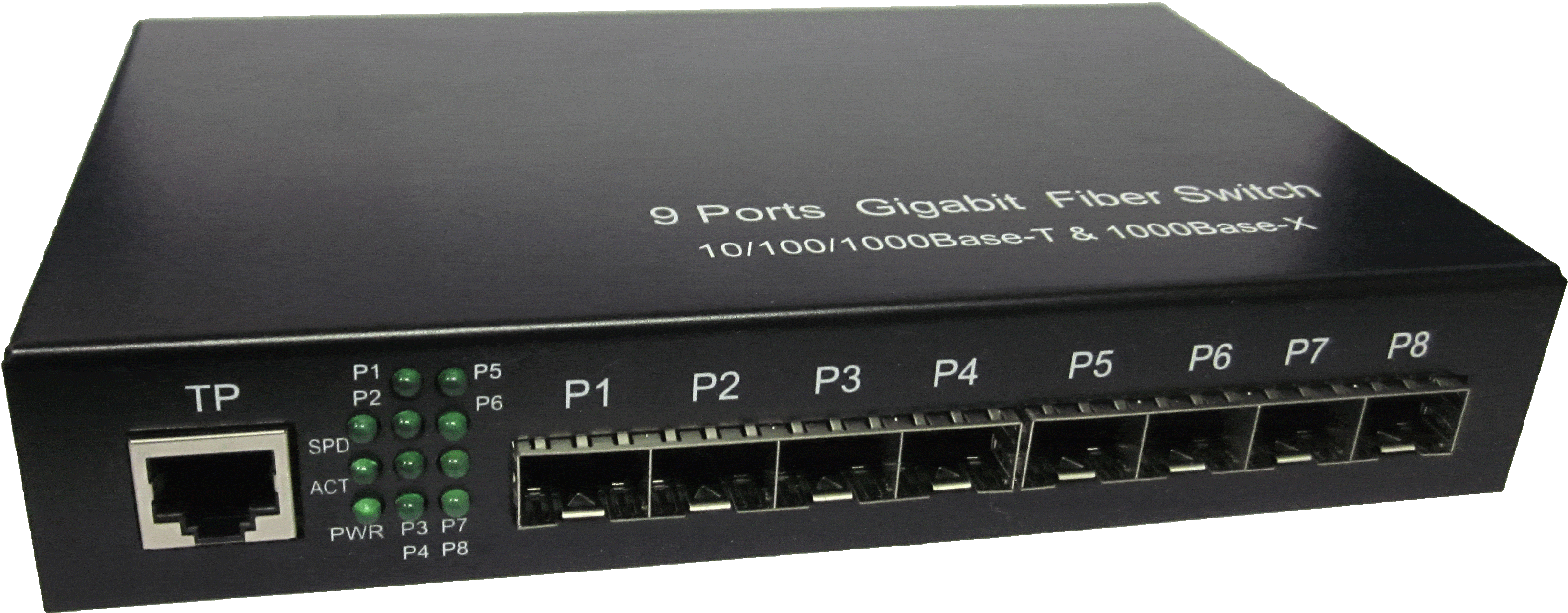 Mini Industrial 2/3/4 Ports Gigabit Ethernet PoE Switch With 100/1000M SFP Slot
