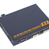 DVI RS-232 over fiber optic extender