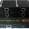 1 to 4 HDMI Extender over Cat5e/6 with Splitter function