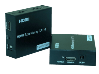 HDMI Extender over single CAT6 with Local HDMI out port