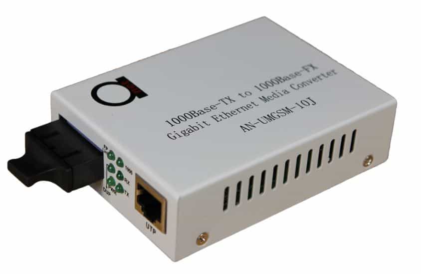 gigabit fiber optical media converter