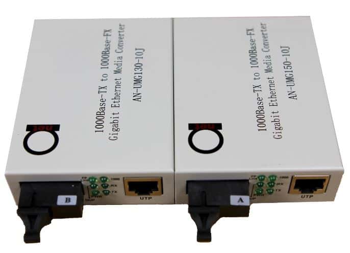 wdm single fiber bidi fiber optic media converter